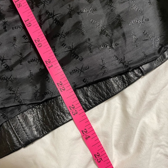 Maxima Dark Leather Women's Jacket - Picture 7 of 8